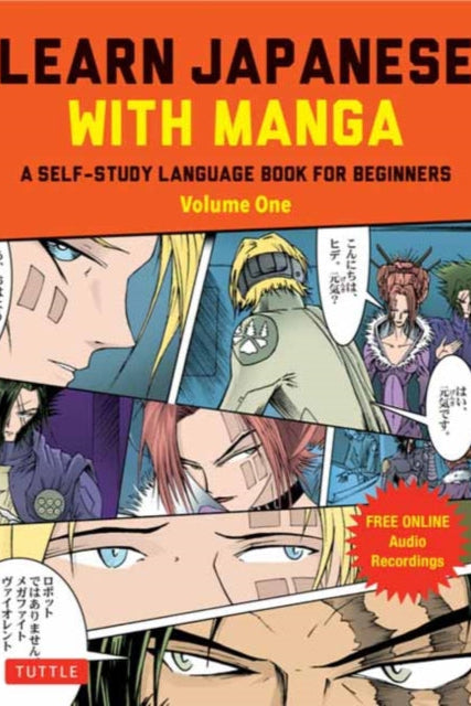 9784805316894-Learn Japanese with Manga Volume One : A Self-Study Language Book for Beginners - Learn to read, write and speak Japanese with manga comic strips! (free online audio) Volume 1