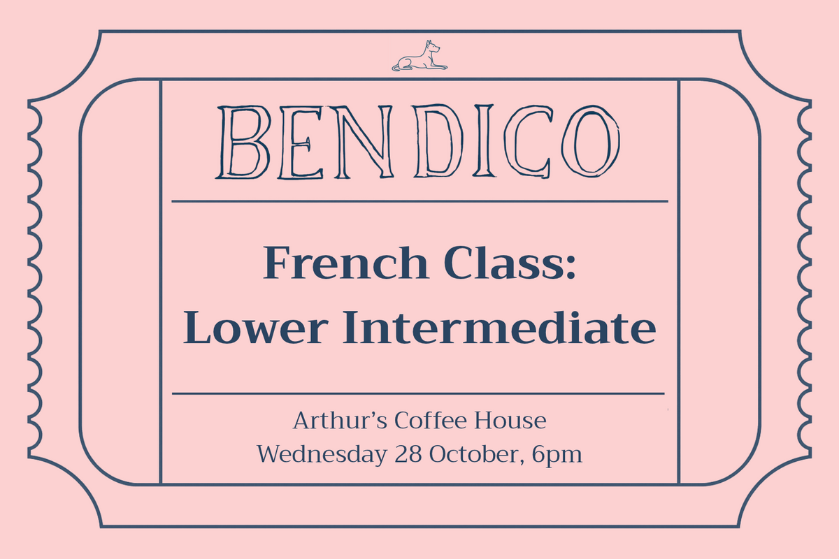 French Class: Lower Intermediate (28 October)