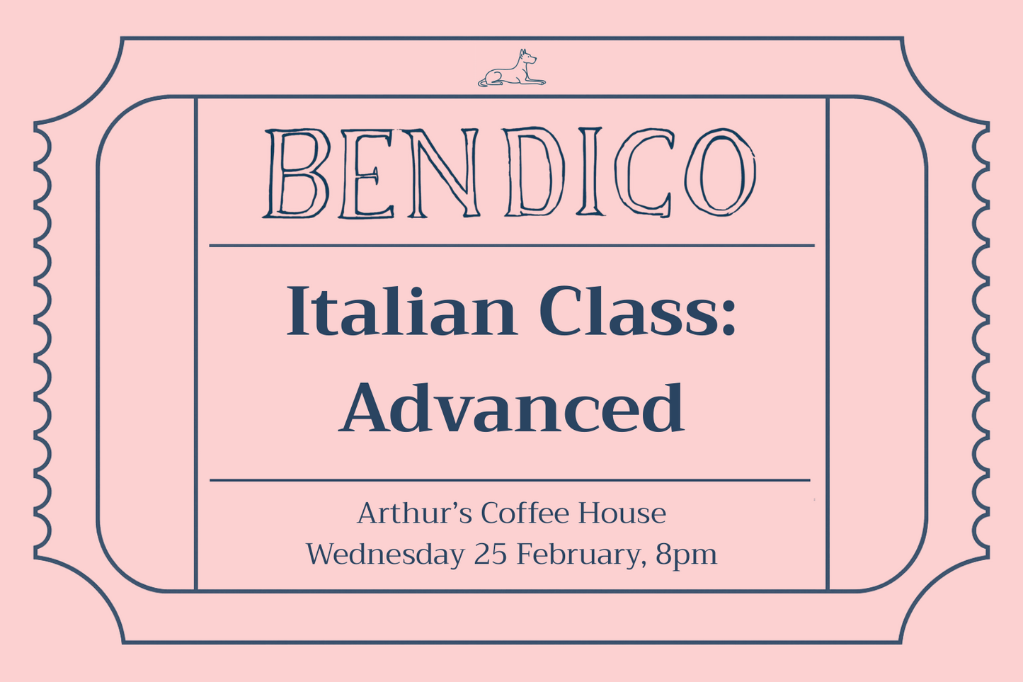 Italian Class: Advanced (25 February)