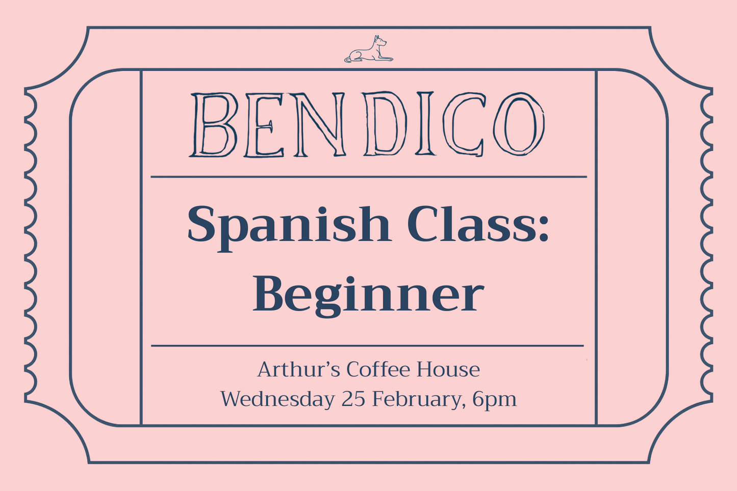 Spanish Class: Beginner (25 February)