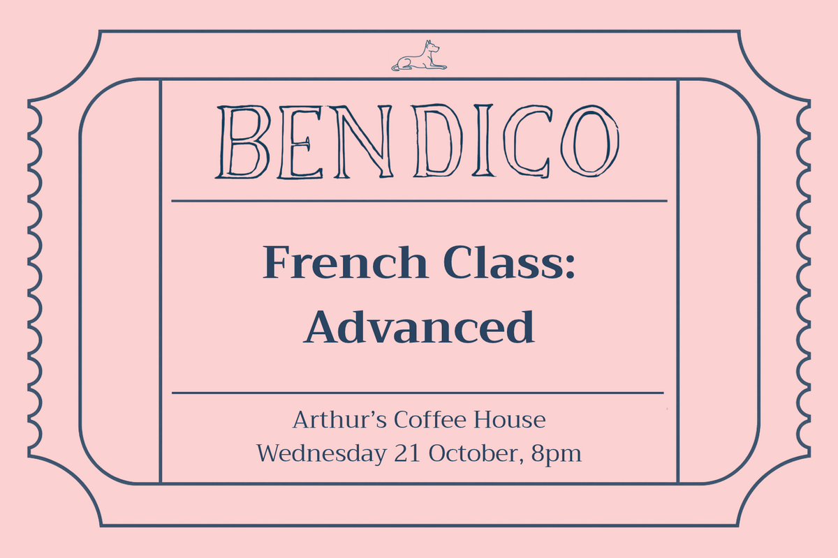 French Class: Advanced (21 October)