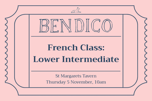 French Class: Lower Intermediate (5 November)