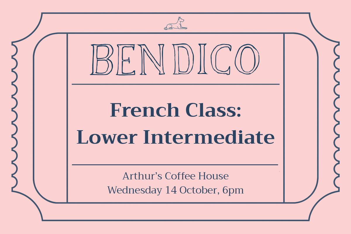 French Class: Lower Intermediate (14 October)