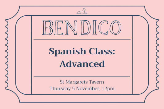 Spanish Class: Advanced (5 November)