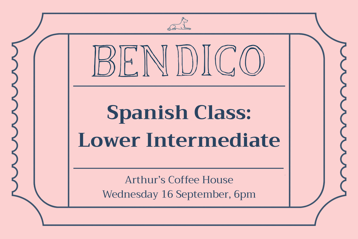 Spanish Class: Lower Intermediate (16 September)