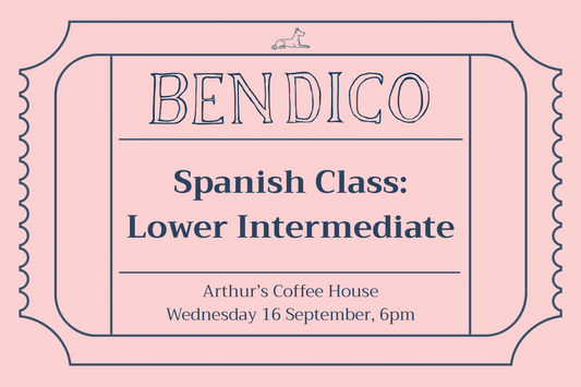 Spanish Class: Lower Intermediate (16 September)