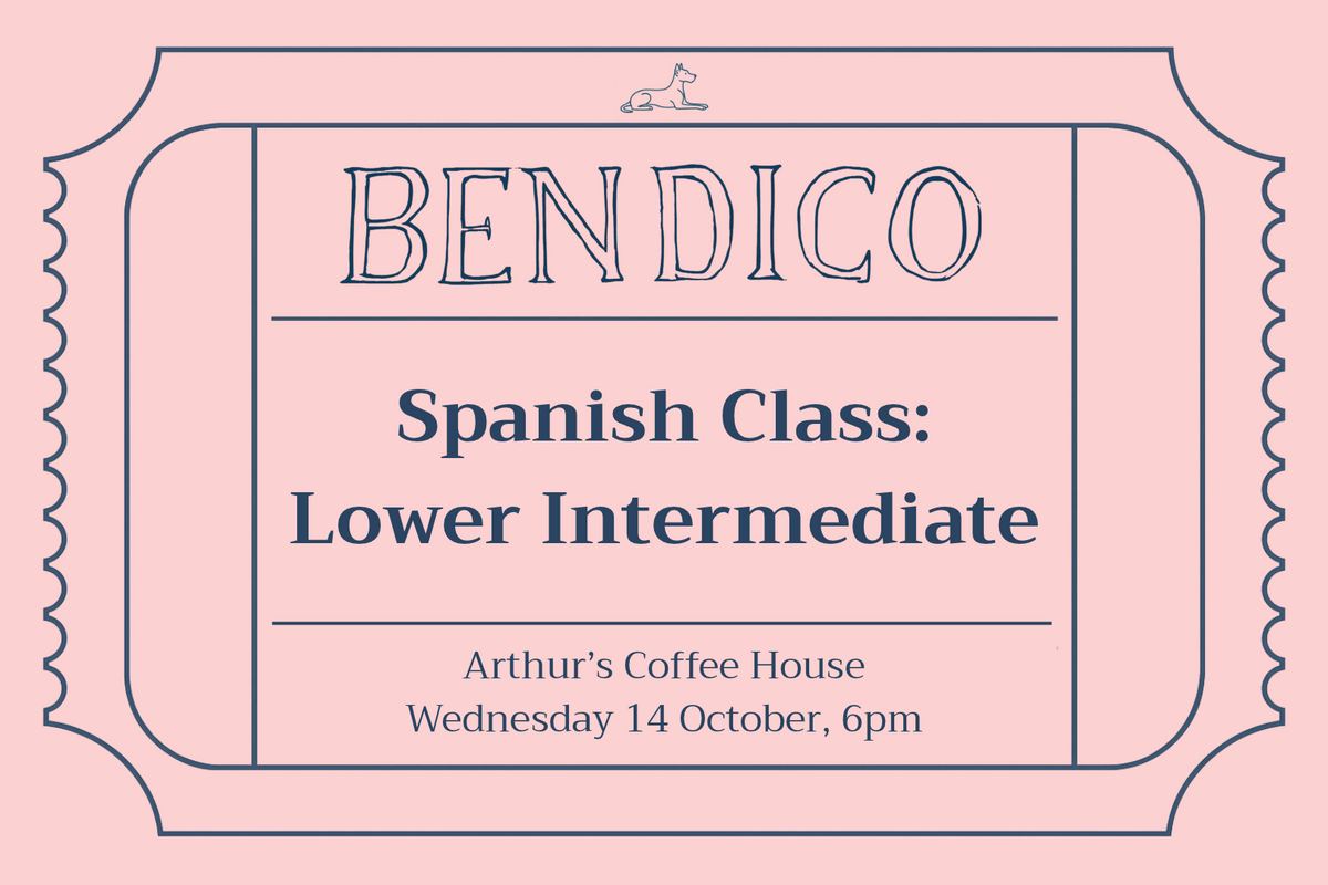 Spanish Class: Lower Intermediate (14 October)