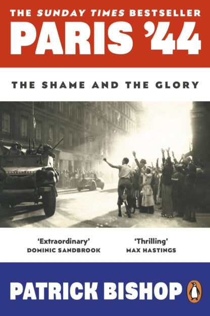 Book cover of 'Paris '44' with a historical scene and author's name.